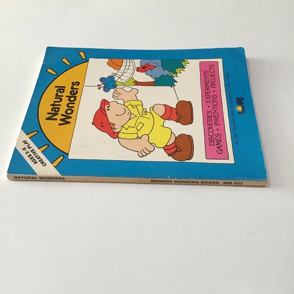 Natural Wonders Jan Thurman-Veith PB Ages 3-6 Creative Play 1986 Monday Morning - Picture 4 of 12